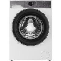 HOTPOINT Fabric Care HB93WWCAREUK WiFi-enabled 9 kg 1400 Spin Washing Machine - White, Silver/Grey
