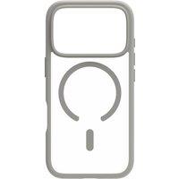 D BRAMANTE Grenen Ultra D3O MS iPhone 18 Pro/17 Pro Case - River Stone, Silver/Grey,Clear