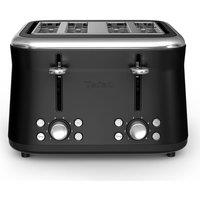 TEFAL Collection TF7208G0 4-Slice Toaster - Black, Black