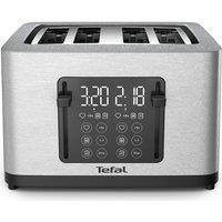 TEFAL Selection TF650DG0 4-Slice Toaster - Silver, Silver/Grey