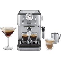 DELONGHI Linea Classics EM450.M Coffee Machine - Metal, Silver/Grey