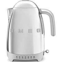 SMEG 50's Style KLF04SSUK Jug Kettle - Stainless Steel, Stainless Steel