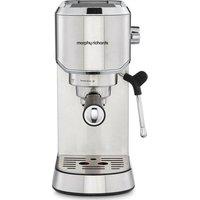 MORPHY RICHARDS Signature Espresso Coffee Machine - Stainless Steel, Stainless Steel