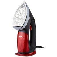 MORPHY RICHARDS Turbosteam 361001 2-in-1 Garment Steamer & Iron - Black, Red,Black