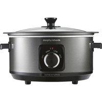 MORPHY RICHARDS Sear and Stew 460012 Slow Cooker - Grey, Silver/Grey