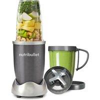 NUTRIBULLET 600 Series Deluxe NBL8 Blender - Graphite, Silver/Grey