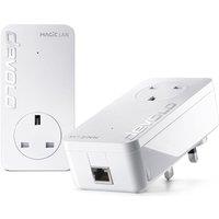 DEVOLO Magic 2 LAN Powerline Starter Kit - Twin Pack, White