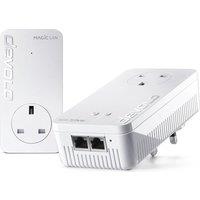 DEVOLO Magic 2 WiFi 6 NEXT AX3000 Powerline Starter Kit - Twin Pack, White