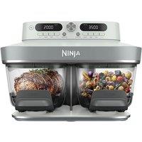 NINJA CRISPi DD102UKWH Dual Zone Glass Air Fryer - White, White