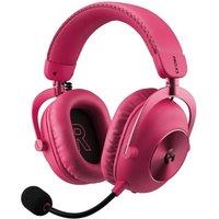LOGITECH PRO X3 LIGHTSPEED Wireless Gaming Headset Magenta, Pink