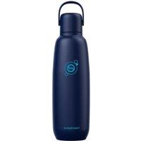 SODASTREAM Fizz & Go Insulated Stainless Steel Sparkling Water Bottle - 900 ml, Blueberry, Stainless Steel