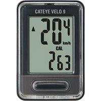 CATEYE Velo 9 Cycle Computer - Black