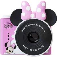 KIIMENTO Disney Minnie Mouse Mini Digital Camera - Pink, Black & White