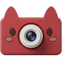 KIIMENTO Akito the Fox Kids' Digital Camera - Red & White