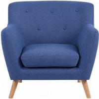 TEKNIK Skandi 8980 Fabric Armchair - Indigo Blue