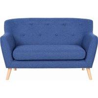 TEKNIK Skandi 8981 2-Seater Fabric Sofa - Indigo Blue