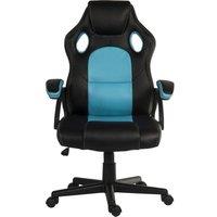 TEKNIK Kyoto Gaming Chair - Blue & Black, Black,Blue