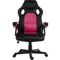 TEKNIK Kyoto Gaming Chair - Pink & Black, Pink,Black