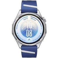 HUAWEI Watch GT 7 - Silver with Blue Fluoroelastomer Strap, 46 mm, Blue,Silver/Grey