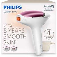 PHILIPS Lumea 8000 Series BRI874/02 IPL Hair Removal Device - White, White,Pink