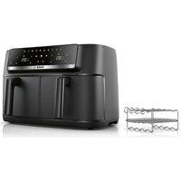 BOSCH Series 4 MAFD440B1G Double-Stack Drawer Air Fryer - Black, Black