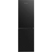 RUSSELL HOBBS RH181TNF552E2DI 65/35 Fridge Freezer - Black Steel, Black