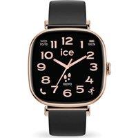 ICE WATCH Smart SQ 2.0 Smart Watch - Black, Silicone Strap, 18 mm, Black