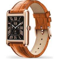 ICE WATCH TKS 2.0 Smart Watch - Rose Gold, Leather Strap, 32 mm, Gold,Black