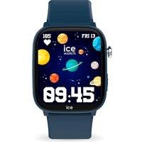 ICE WATCH Junior Find Hub Smart Watch Blue, Silicone Strap, 36mm, Blue