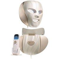 Shark Cyroglow Face Mask FW575UKGD1, White,Gold