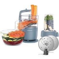 KENWOOD FDP23.380.GY Multipro Go Food Processor - Grey, Silver/Grey