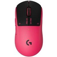 LOGITECH G Pro X3 Superstrike Wireless Optical Gaming Mouse - Pink Eclipse, Pink,Black
