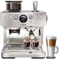 BOSCH Series 4 HomeCafe PFG403B3 Semi-Automatic Coffee Machine - Silver, Silver/Grey