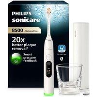 PHILIPS Sonicare Next-Gen DiamondClean Series 8500 HX8513/11 Electric Toothbrush - White, White