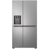 LG GSFC31PYPE American-Style Smart Fridge Freezer Prime Silver, Silver/Grey