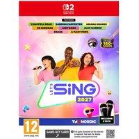 NINTENDO SWITCH 2 Let's Sing 2027 with 2 Mics