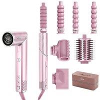 Shark FlexStyle IonCurl HD850UKPK 3-in-1 Air Styler & Hair Dryer - Pink, Pink