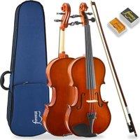 FORENZA Prima I Series 1/2 Size Acoustic Violin - Brown, Brown
