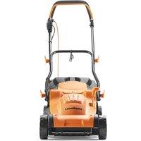 LAWNMASTER M2EB1637M-01 Corded Rotary Lawn Mower - Orange & Black, Orange,Black