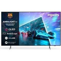 65 PHILIPS Ambilight OLED761 OLED 4K HDR Smart TV (2026) with Freely - 65OLED761/05, Black