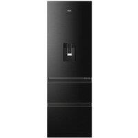 HAIER 3D Combi Series 3 HTR3618DWMB 60/40 Fridge Freezer - Slate Black, Black
