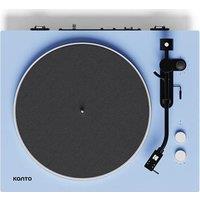 KANTO AUDIO OBI3 G2 Belt Drive Bluetooth Turntable - Ice Blue, Blue