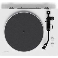 KANTO AUDIO OBI3 G2 Belt Drive Bluetooth Turntable - White, Black