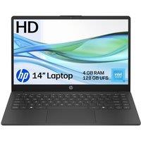 HP 14-ep2500sa 14" Laptop - Intel N150, 128 GB UFS, Jet Black, Black