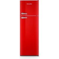 Montpellier Retro MAB346ER 80/20 Fridge Freezer - Red, Red