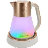 RUSSELL HOBBS Calm Connected 27480 Smart Kettle - White & Copper, Brown,White