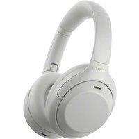 SONY WH-1000XM4C Wireless Bluetooth Noise-Cancelling Headphones - Platinum Silver, Silver/Grey,White
