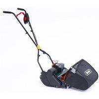Webb WEV2012RB4 Cordless Cylinder Lawnmower, Black