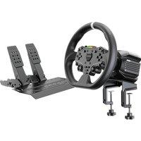 MOZA R5 Pro Racing Simulator Bundle - R5 Pro Wheelbase, ES Lite Steering Wheel, SRP Lite2 Pedals, Table clamp