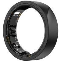 Luna Ring Gen 2 Smart Ring - Lunar Black, Size 14, Black